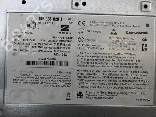 Electronic module CUPRA BORN (K11) 58 e-boost | BP39815612M83 - Image 4