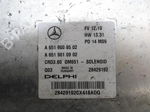 Engine control unit (ECU) MERCEDES-BENZ A-CLASS (W176) A 200 CDI / d (176.008) | BP39793005M57 - Image 3