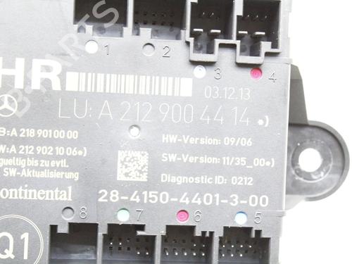 Electronic module MERCEDES-BENZ C-CLASS (W204) C 220 CDI (204.002) | BP39846904M83 - Image 3
