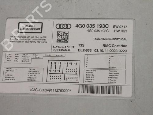 Electronic module AUDI A6 C7 (4G2, 4GC) 2.0 TDI | BP39869832M83 - Image 6