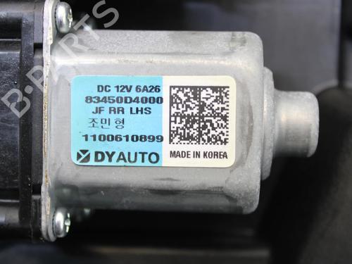Rudehejsemekanisme venstre bagtil KIA OPTIMA (JF) 1.7 CRDi | BP39843578C24 - Image 6