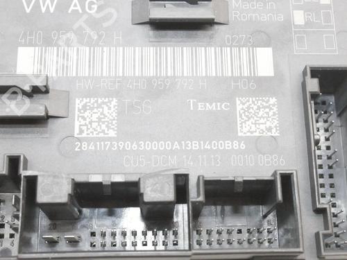 Electronic module AUDI A8 D4 (4H2, 4H8, 4HC, 4HL) 3.0 TDI quattro | BP39854509M83  - Image 6