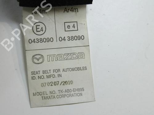 Rear left seatbelt MAZDA 3 (BL) 2.0 MZR (BLEFW) | BP39857021I29 - Image 4