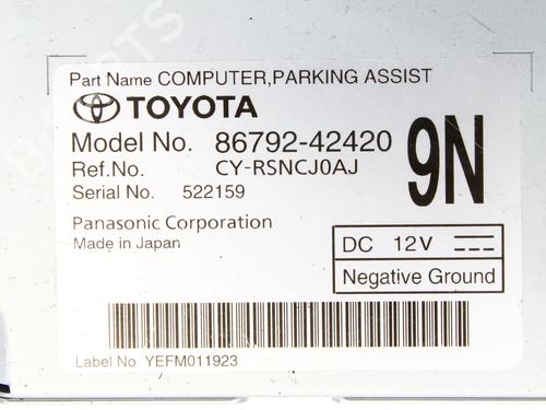 Electronic module TOYOTA bZ4X (_EAM1_) EV (YEAM15) | BP39787209M83 - Image 3