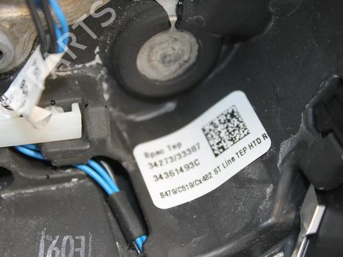 Steering wheel FORD KUGA III (DFK) 2.5 FHEV | BP39845846C49 - Image 15