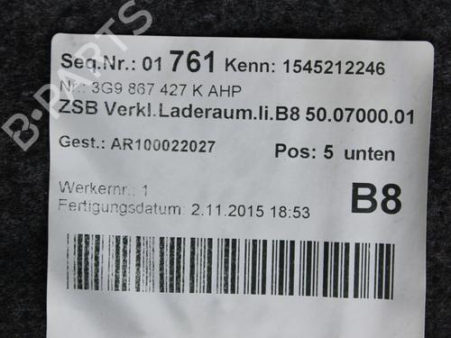 Bagagerumsbeklædning VW PASSAT B8 Variant (3G5, CB5) 2.0 TDI | BP39851006I3  - Image 11