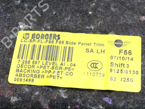Boot lining MINI MINI (F56) Cooper SD | BP39850831I3 - Image 3