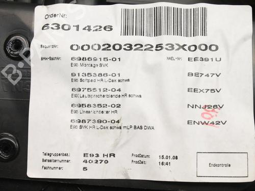 Rear right panel BMW 3 Convertible (E93) 330 d | BP39784616C61 - Image 12