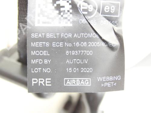 Front left seatbelt NISSAN NV200 Van e-NV (ME0N) | BP39839583I26  - Image 5