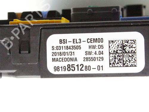 Electronic module TOYOTA PROACE Van (MDZ_) 1.6 D4d (MDZ2) | BP39863282M83 - Image 7