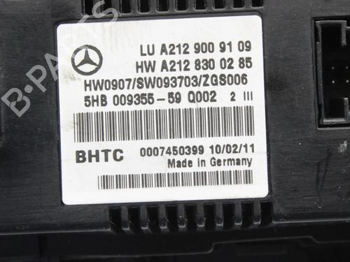Control unit MERCEDES-BENZ E-CLASS (W212) E 200 CDI / BlueTEC (212.005, 212.006) | BP40501214M11 - Image 6