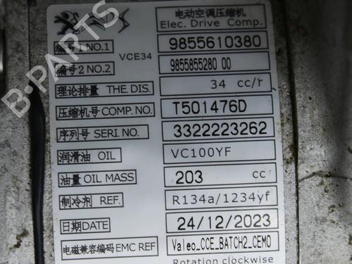 AC-Kompressor OPEL MOKKA MOKKA-e | BP39854587M34 - Image 9