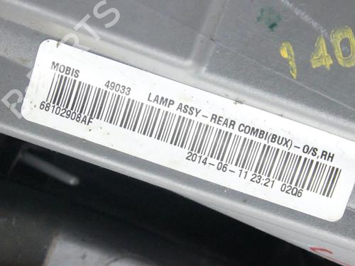 Right taillight JEEP CHEROKEE (KL) 2.0 CRD 4x4 | BP39817172C35 - Image 10