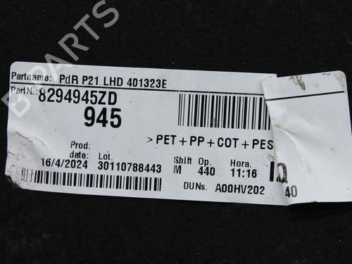 Boot lining OPEL CORSA F (P2JO) 1.2 (68) | BP39790976I3 - Image 9