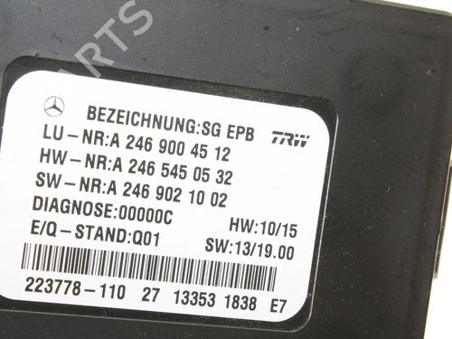 Electronic sensor MERCEDES-BENZ A-CLASS (W176) A 45 AMG 4-matic (176.052) | BP39783252M84 - Image 3