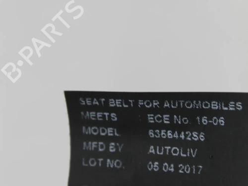 Front right seatbelt NISSAN MICRA V (K14) 0.9 IG-T | BP39776202I25 - Image 9