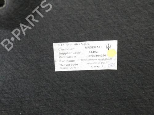 Boot lining MASERATI GHIBLI III (M157) 3.0 D | BP39812816I3 - Image 7