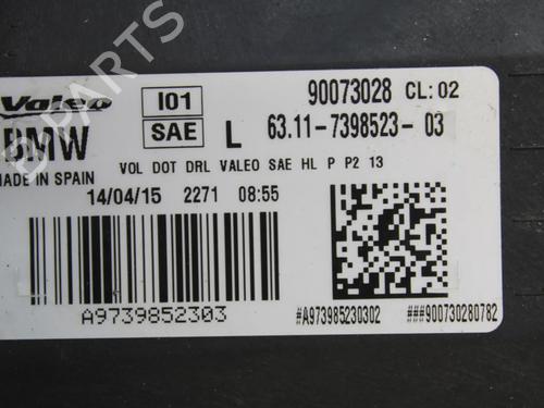 Left headlight BMW i3 (I01) Electric | BP40625527C28 - Image 7