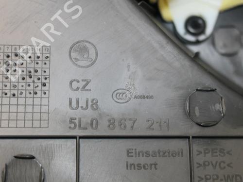 Rear left panel SKODA YETI (5L) 2.0 TDI | BP39774108C60 - Image 9