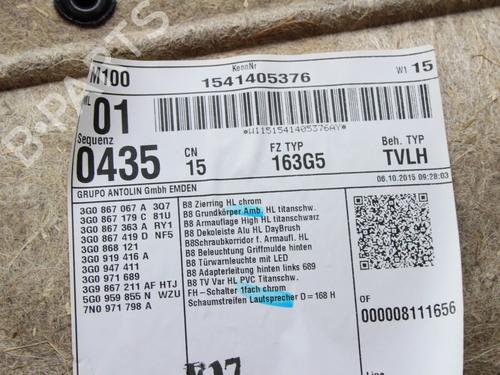 Andre VW PASSAT B8 Variant (3G5, CB5) 2.0 TDI | BP39806934O1 - Image 6