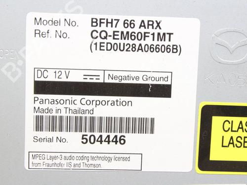Electronic module MAZDA 3 (BL) 2.2 MZR CD (BL10) | BP39818394M83 - Image 8