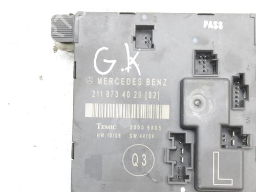Electronic module MERCEDES-BENZ E-CLASS (W211) E 280 CDI (211.020) | BP39839660M83 - Image 5