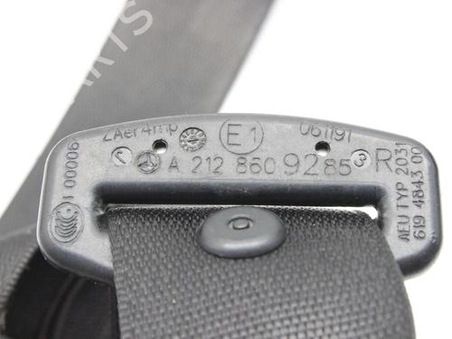 Front right seatbelt MERCEDES-BENZ E-CLASS (W212) E 200 CDI / BlueTEC (212.005, 212.006) | BP40501229I25 - Image 5
