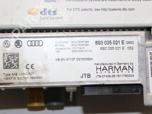 Electronic module AUDI TT (FV3, FVP) 1.8 TFSI | BP39862873M83 - Image 7