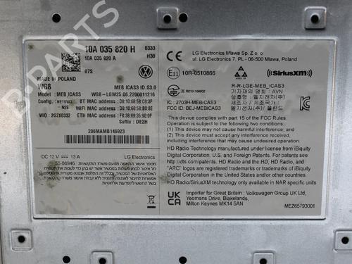 Electronic module VW ID.3 (E11, E12) Pro | BP39877349M83 - Image 4
