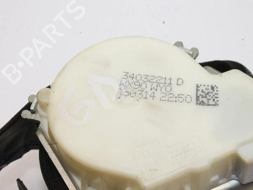 Rear right seatbelt VW PASSAT B7 (362) 2.0 TDI | BP39862341I28 - Image 4