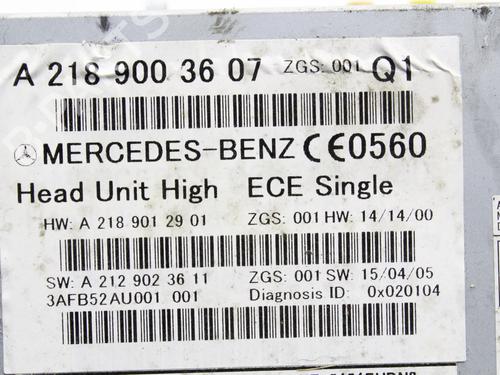 Electronic module MERCEDES-BENZ E-CLASS T-Model (S212) E 220 BlueTEC | BP39811709M83 - Image 5