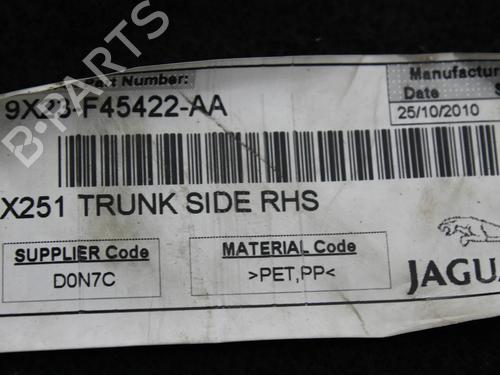 Boot lining JAGUAR XF I (X250) 3.0 D | BP39770202I3 - Image 12