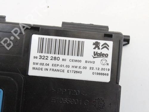 Control unit CITROËN C3 III (SX) 1.2 THP 110 (SXHNPS, SXHNZT, SXHNZ6) | BP39857883M11 - Image 3