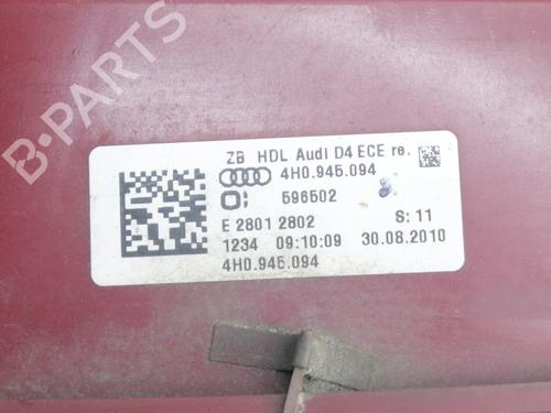 Right tailgate light AUDI A8 D4 (4H2, 4H8, 4HC, 4HL) 4.2 FSI quattro | BP39809667C80 - Image 7