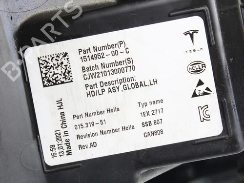 Left headlight TESLA MODEL 3 (5YJ3) EV AWD | BP39780667C28 - Image 12