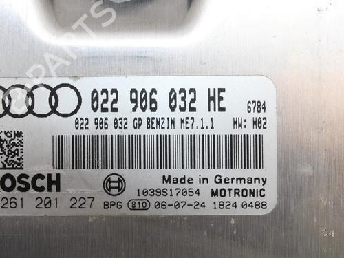 Engine control unit (ECU) AUDI TT (8J3) 3.2 V6 quattro | BP39822605M57 - Image 3