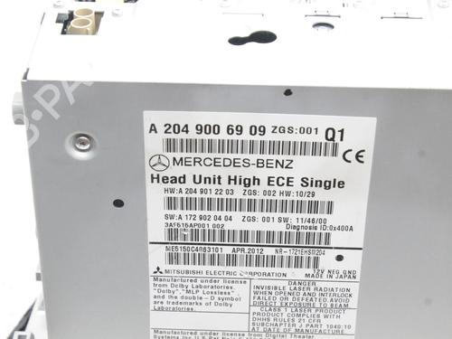 Electronic module MERCEDES-BENZ C-CLASS (W204) C 180 CGI (204.049) | BP39867455M83 - Image 5