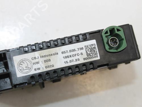 Electronic module SKODA KAMIQ (NW4) 1.0 TSI | BP39804733M83 - Image 4