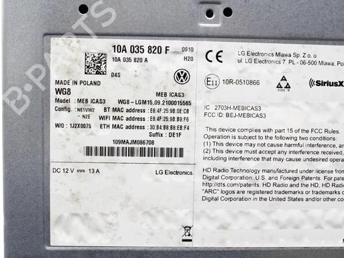 Elektronisk modul VW ID.3 (E11, E12) Pro S | BP39848168M83 - Image 4