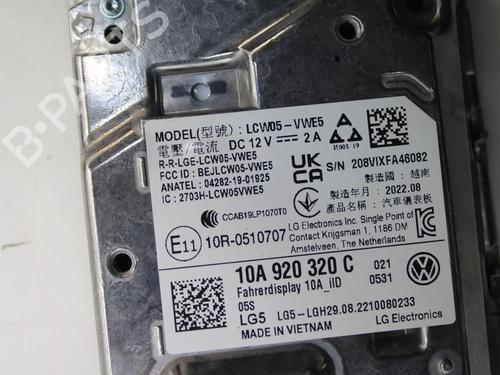 Instrument cluster VW ID.4 (E21) Pure Performance | BP39777182C47 - Image 3