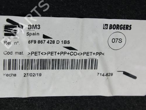 Boot lining SEAT ARONA (KJ7, KJP) 1.0 TSI | BP39807697I3 - Image 11