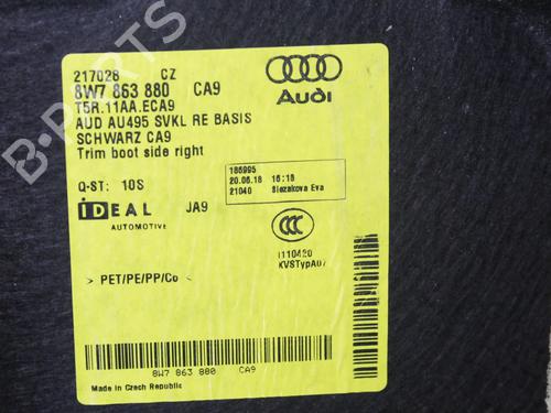 Boot lining AUDI A5 Convertible (F57, F5E) 2.0 TFSI | BP39877360I3 - Image 11