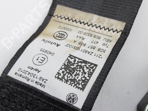 Rear left seatbelt VW PASSAT CC B6 (357) 2.0 TDI | BP39822709I29 - Image 4