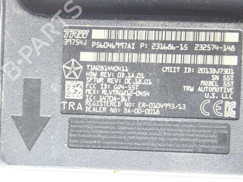 Control unit JEEP CHEROKEE (KL) 2.0 CRD 4x4 | BP39818662M11 - Image 3