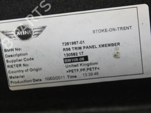 Boot lining MINI MINI (R56) Cooper SD | BP39839356I3 - Image 4