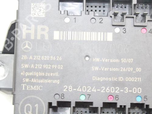 Electronic module MERCEDES-BENZ E-CLASS T-Model (S212) E 250 CGI (212.247) | BP39846860M83 - Image 5