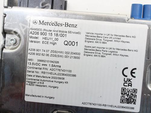 Control unit MERCEDES-BENZ EQS (V297) EQS 450+ (297.123) | BP39858469M11 - Image 3