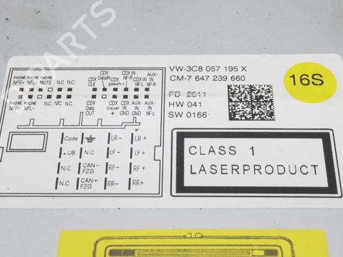 Electronic module VW SCIROCCO III (137, 138) 2.0 TFSI | BP39846669M83 - Image 11