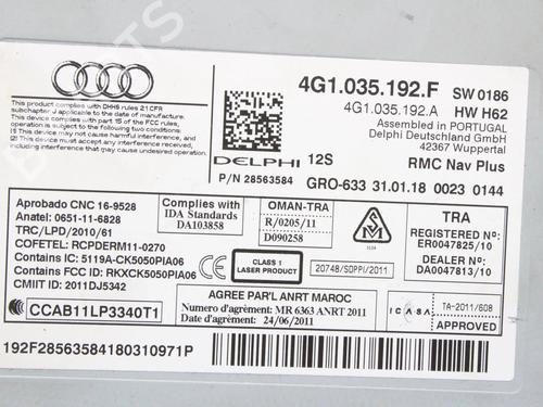 Electronic module AUDI A6 C7 (4G2, 4GC) 1.8 TFSI | BP39811022M83  - Image 5