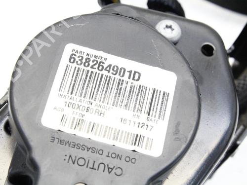 Front right seatbelt NISSAN LEAF (ZE1) Electric | BP39839525I25 - Image 8